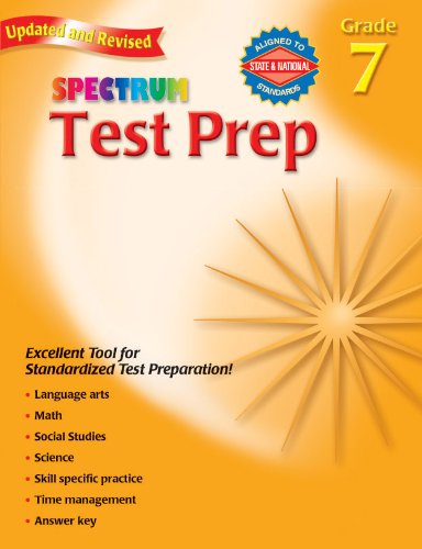 Spectrum Test Prep, Grade 7