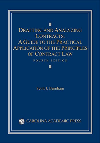 Book Cover Drafting and Analyzing Contracts: A Guide to the Practical Application of the Principles of Contract Law