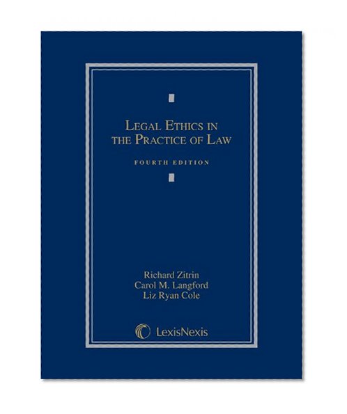 Book Cover Legal Ethics in the Practice of Law (2013)