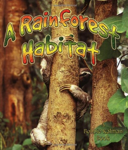 Book Cover A Rainforest Habitat (Paperback) (Introducing Habitats)