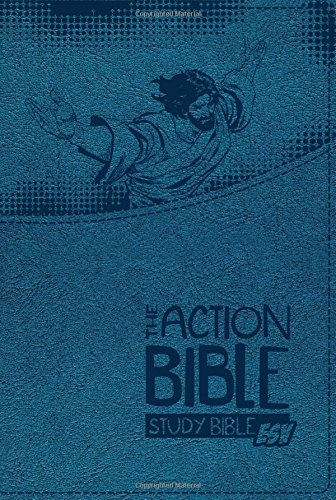 Book Cover The Action Bible Study Bible ESV (Blue)