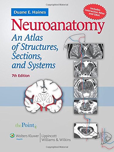 Book Cover Neuroanatomy: An Atlas of Structures, Sections, and Systems (Point (Lippincott Williams & Wilkins))