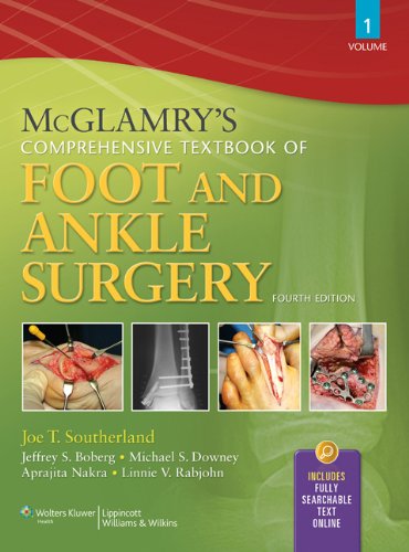 Book Cover McGlamry's Comprehensive Textbook of Foot and Ankle Surgery, Volume 1 and Volume 2