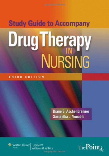 Book Cover Study Guide to Accompany Drug Therapy in Nursing
