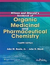 Book Cover Wilson and Gisvold's Textbook of Organic Medicinal and Pharmaceutical Chemistry