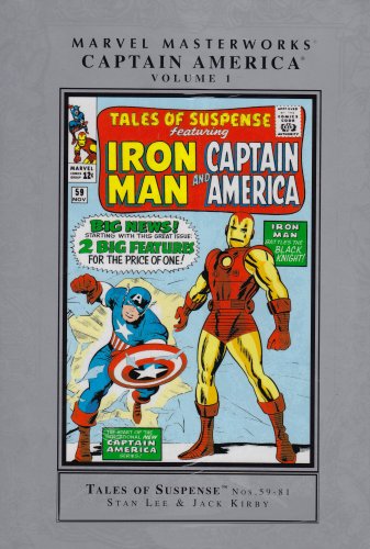 Book Cover Marvel Masterworks: Captain America Vol. 1 (Reprints TALES OF SUSPENSE #59-81)