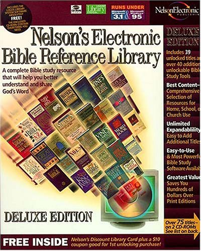 Nelson's Electronic Bible Reference Library: Deluxe Edition - 39 Books