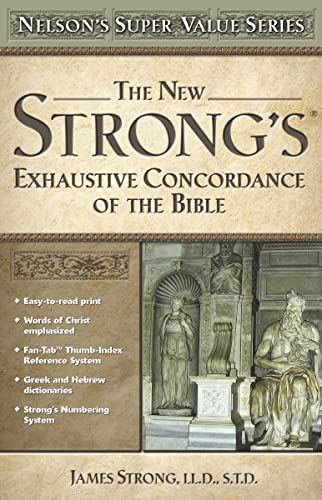 Book Cover New Strong's Exhaustive Concordance