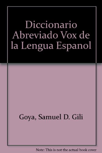 Diccionario Abreviado Vox de la Lengua Espanol