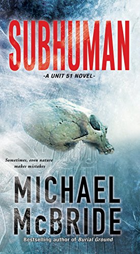 Book Cover Subhuman (A Unit 51 Novel)