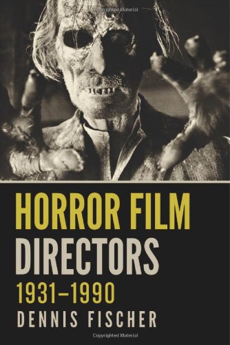 Book Cover Horror Film Directors, 1931-1990