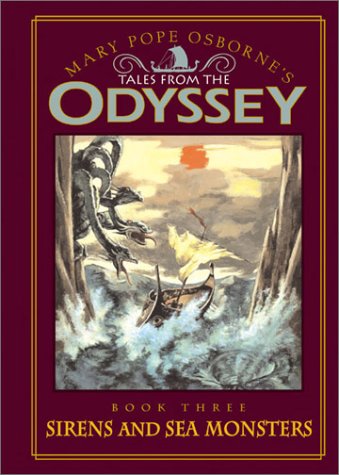 Book Cover Sirens and Sea Monsters (Tales from the Odyssey, 3)