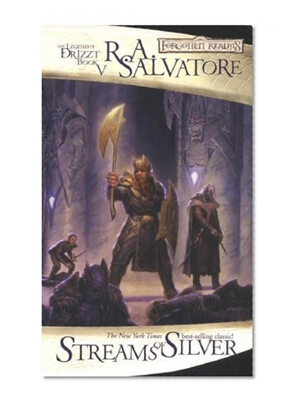 Book Cover Streams of Silver: The Icewind Dale Trilogy, Part 2 (Forgotten Realms: The Legend of Drizzt, Book V) (Pt. 2)