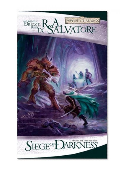 Book Cover Siege of Darkness: The Legend of Drizzt, Book 9