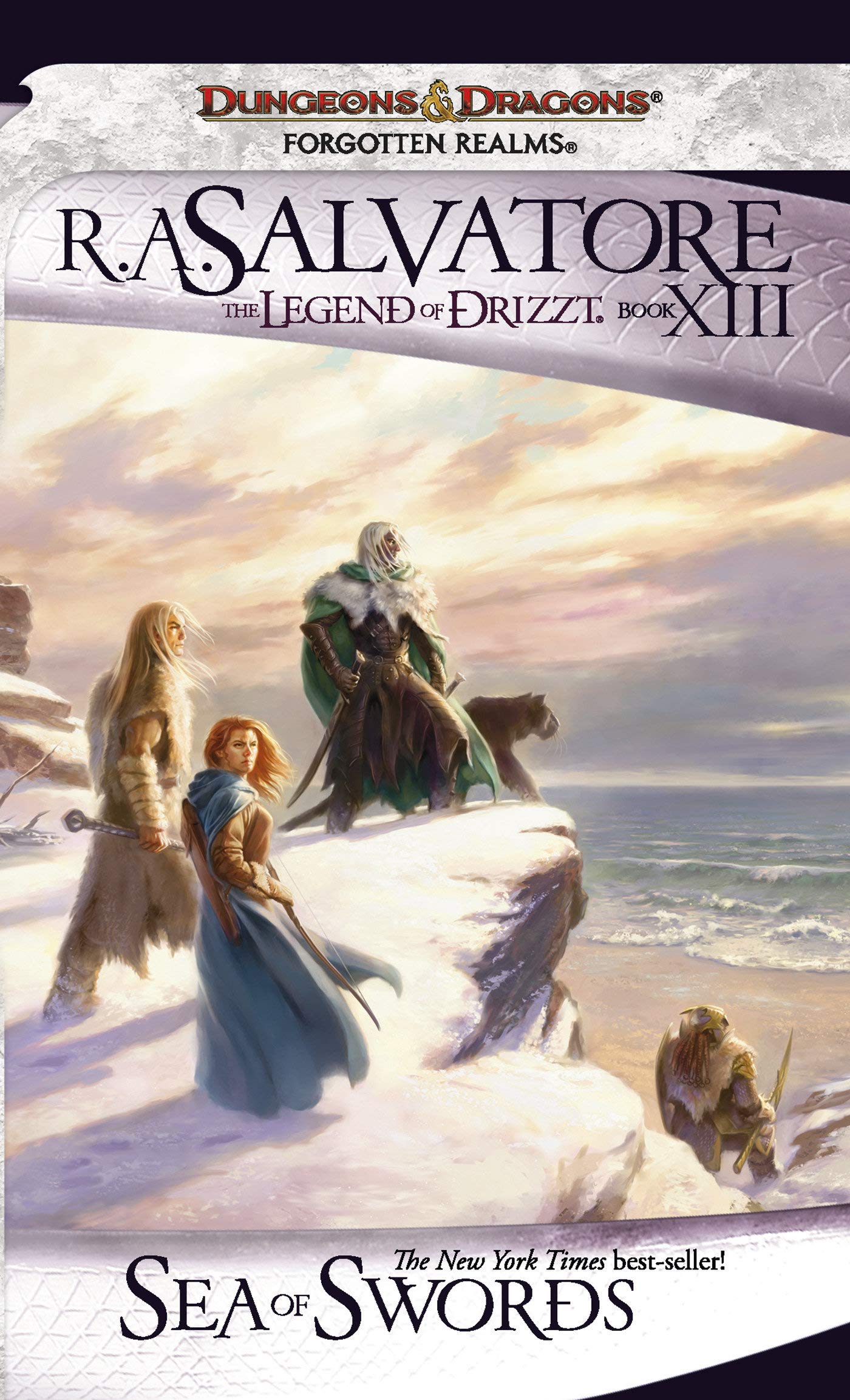 Book Cover Sea of Swords: The Legend of Drizzt