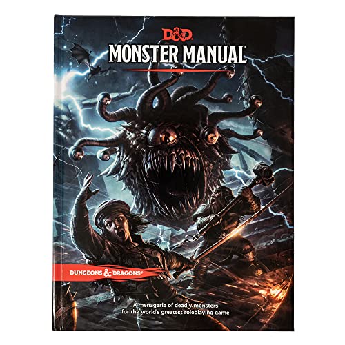 Book Cover Dungeons & Dragons Monster Manual (Core Rulebook, D&D Roleplaying Game) (D&D Core Rulebook)