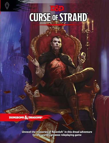 Book Cover Curse of Strahd: A Dungeons & Dragons Sourcebook (D&D Supplement)