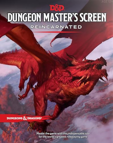 Book Cover Dungeon Master's Screen Reincarnated (Dungeons & Dragons) Board Game, 078696619X