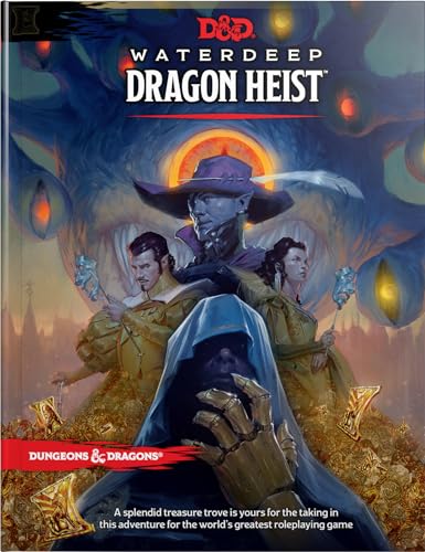 Book Cover D&D Waterdeep Dragon Heist HC (D&D Adventure)