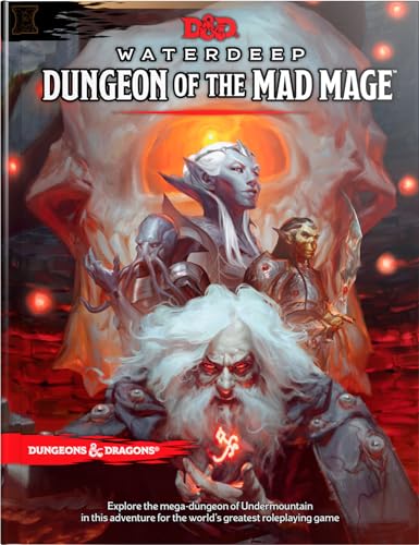 Book Cover Dungeons & Dragons Waterdeep: Dungeon of the Mad Mage (Adventure Book, D&d Roleplaying Game)