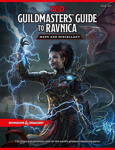 Book Cover Dungeons & Dragons Guildmasters' Guide to Ravnica Maps and Miscellany (D&D/Magic: The Gathering Accessory)