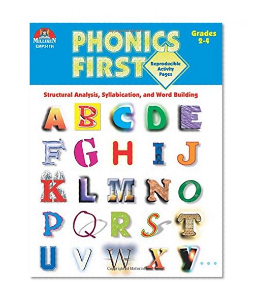 Book Cover Phonics First - Grades 2-4 (Phonics First (Milliken))