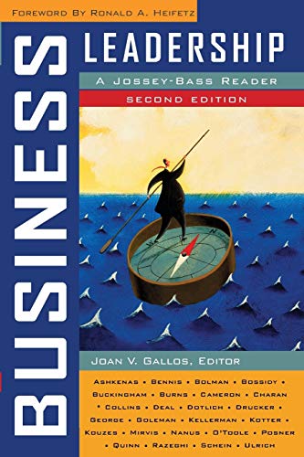 Book Cover Business Leadership: A Jossey-Bass Reader