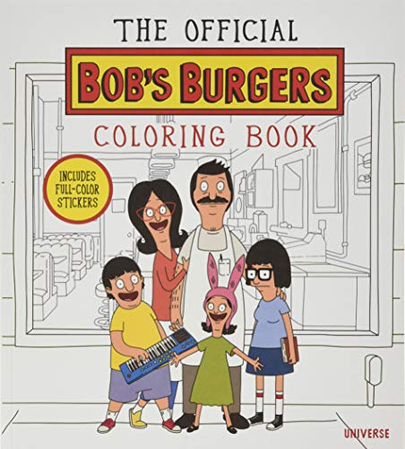 Book Cover The Official Bob's Burgers Coloring Book
