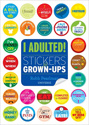 Book Cover I Adulted!: Stickers for Grown-Ups