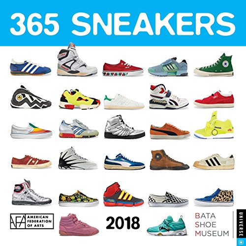 Book Cover 365 Sneakers 2018 Wall Calendar