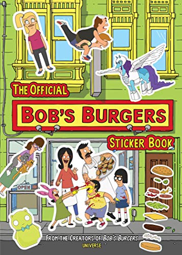 Book Cover The Official Bob's Burgers Sticker Book
