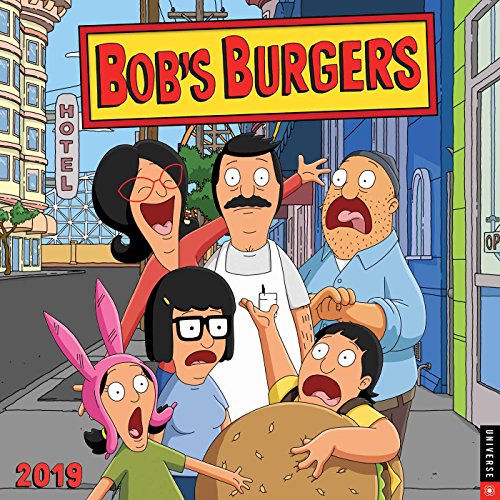 Book Cover Bob's Burgers 2019 Wall Calendar