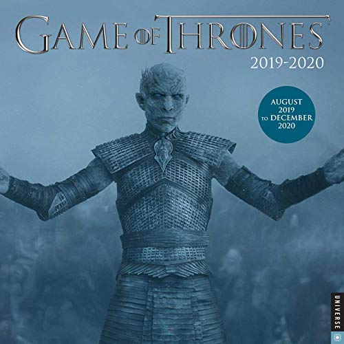 Book Cover Game of Thrones 2019-2020 17-Month Wall Calendar