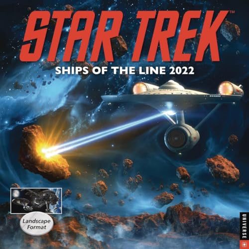 Star Trek Ships of the Line 2022 Wall Calendar