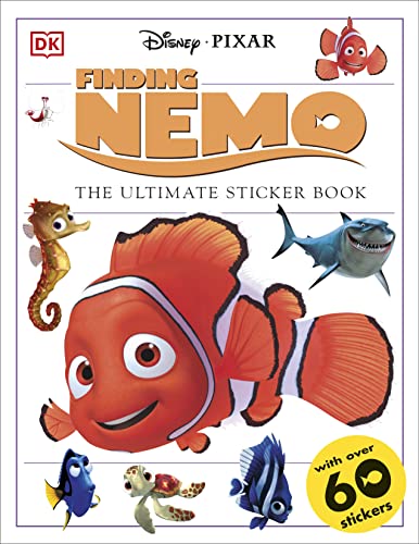 Book Cover Finding Nemo Sticker Book