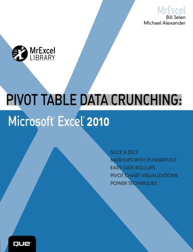 Book Cover Pivot Table Data Crunching: Microsoft Excel 2010 (MrExcel Library)