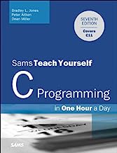 Book Cover C Programming in One Hour a Day, Sams Teach Yourself