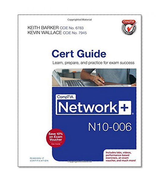 Book Cover CompTIA Network+ N10-006 Cert Guide