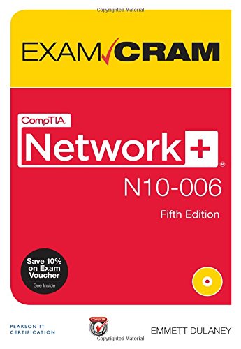 Book Cover CompTIA Network+ N10-006 Exam Cram (5th Edition)