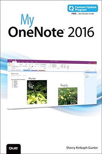 Book Cover My OneNote 2016