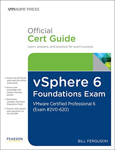 Book Cover vSphere 6 Foundations Exam Official Cert Guide (Exam #2V0-620): VMware Certified Professional 6 (VMware Press)