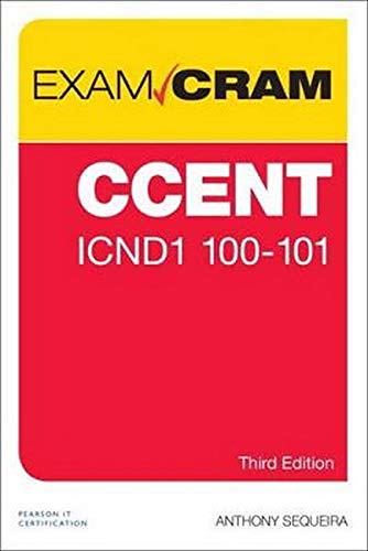 Book Cover CCDENT ICND1 100-105 Exam Cram