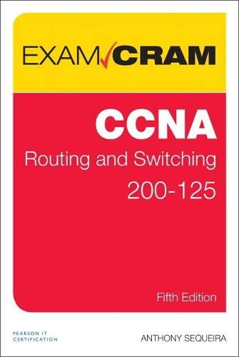 Book Cover CCNA Routing and Switching 200-125 Exam Cram (Exam Cram (Pearson))