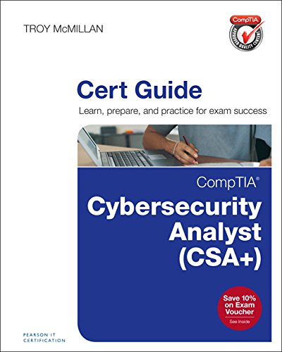 Book Cover CompTIA Cybersecurity Analyst (CySA+) Cert Guide (Certification Guide)