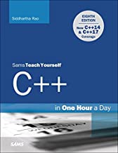 Book Cover C++ in One Hour a Day, Sams Teach Yourself