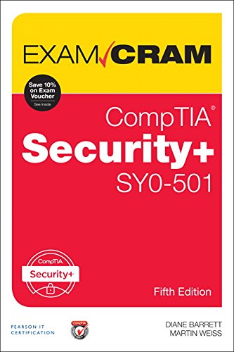 Book Cover Comptia Security+ Sy0-501 Exam Cram (Exam Cram (Pearson))