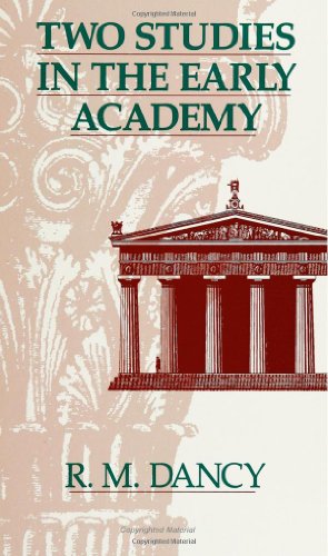 Two Studies in the Early Academy