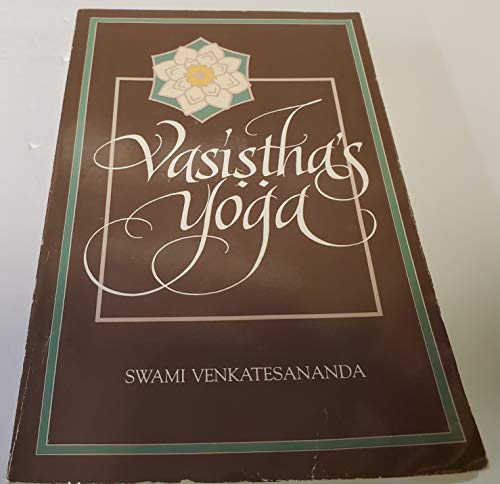 Book Cover Vasistha's Yoga (Special Paper; 27)