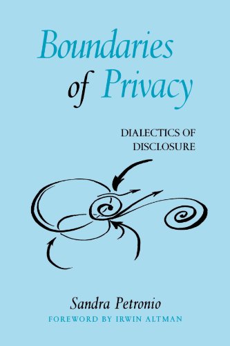Boundaries of Privacy: Dialectics of Disclosure (Suny Series in Communication Studies)