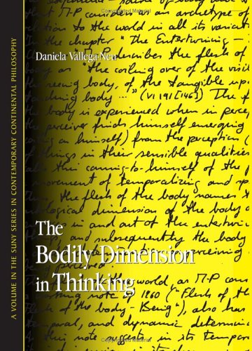The Bodily Dimension In Thinking (Suny Series in Contemporary Continental Philosophy)